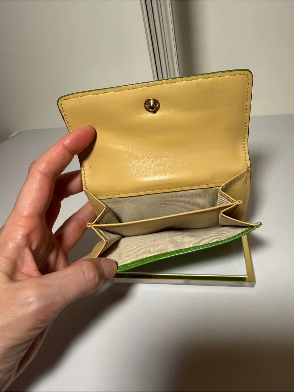 kate spade compact green
